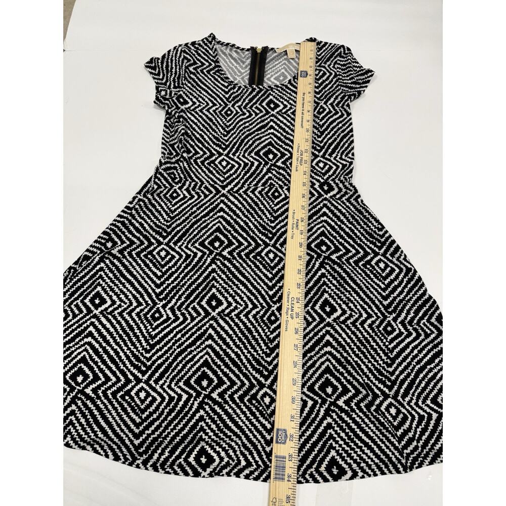 MICHAEL Michael Kors Dress Womens Medium Mini Babydoll Bohemian Stretch - Picture 2 of 6
